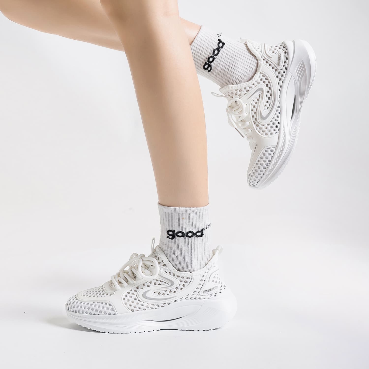 Кроссовки для бега Warrior Low Топ Повседневный Тренировки Бег на длинные дистанции Спринт Физкультурный зачет Городская коммутация - изображение 6