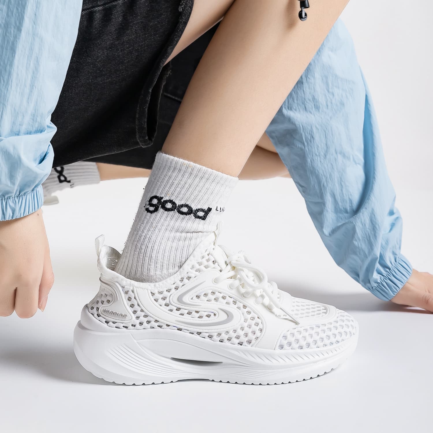 Кроссовки для бега Warrior Low Топ Повседневный Тренировки Бег на длинные дистанции Спринт Физкультурный зачет Городская коммутация - изображение 7