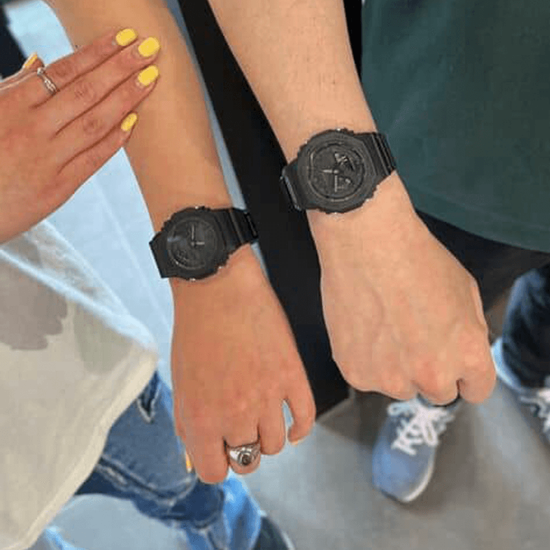 Часы CASIO 2100 Collection Лимитированная серия Подарочный набор Кварцевый механизм Смола Шнуровка Watch Women's Watch - изображение 4