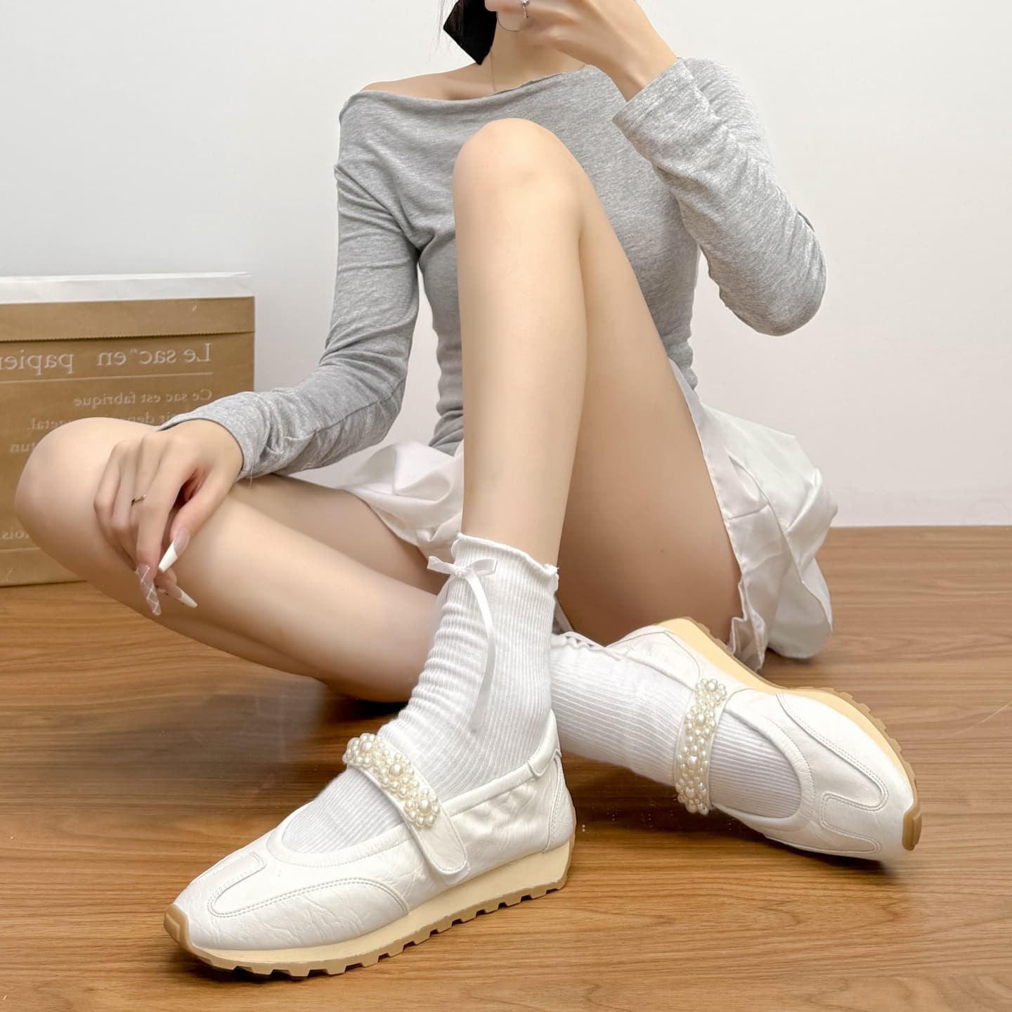 JIUXINGDAO Туфли Мэри Джейн Low Топ Женские - изображение 2