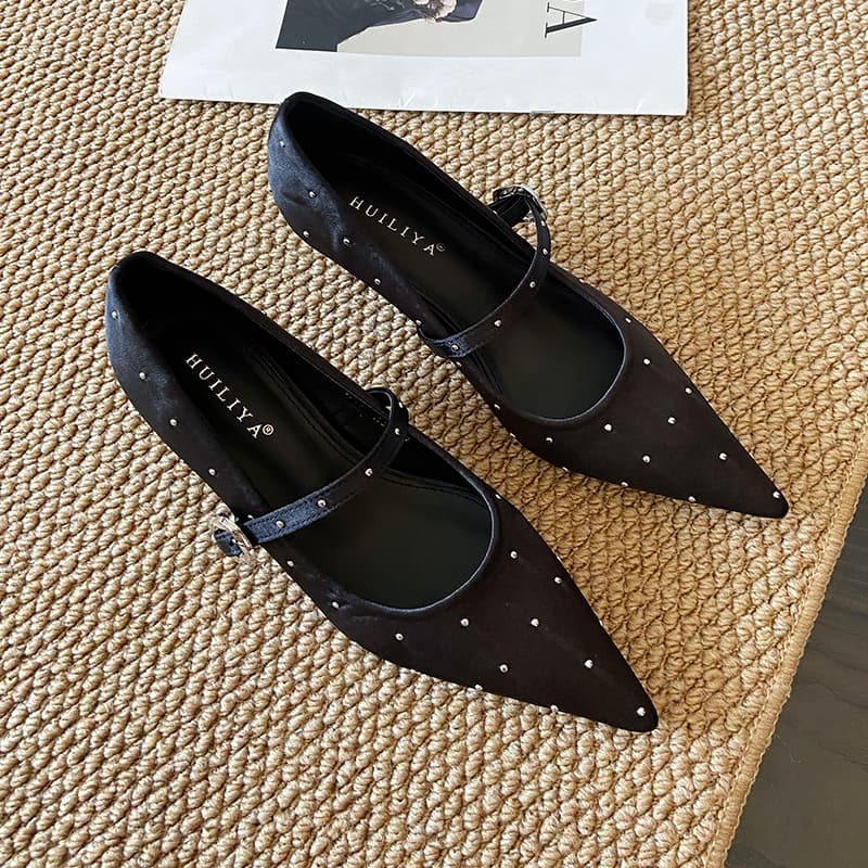 JIUXINGDAO Mary Jane Shoes Black Women's - изображение 5
