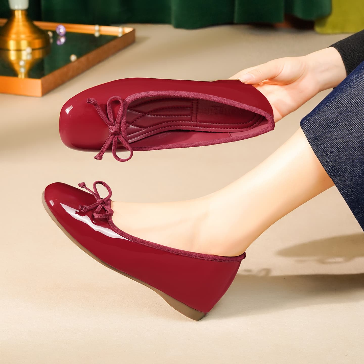 Тапочки JIUXINGDAO Microfiber Artificial Leather Casual Shoes JIUXINGDAO Микрофибра Искусственная Кожа Повседневная Обувь - изображение 2