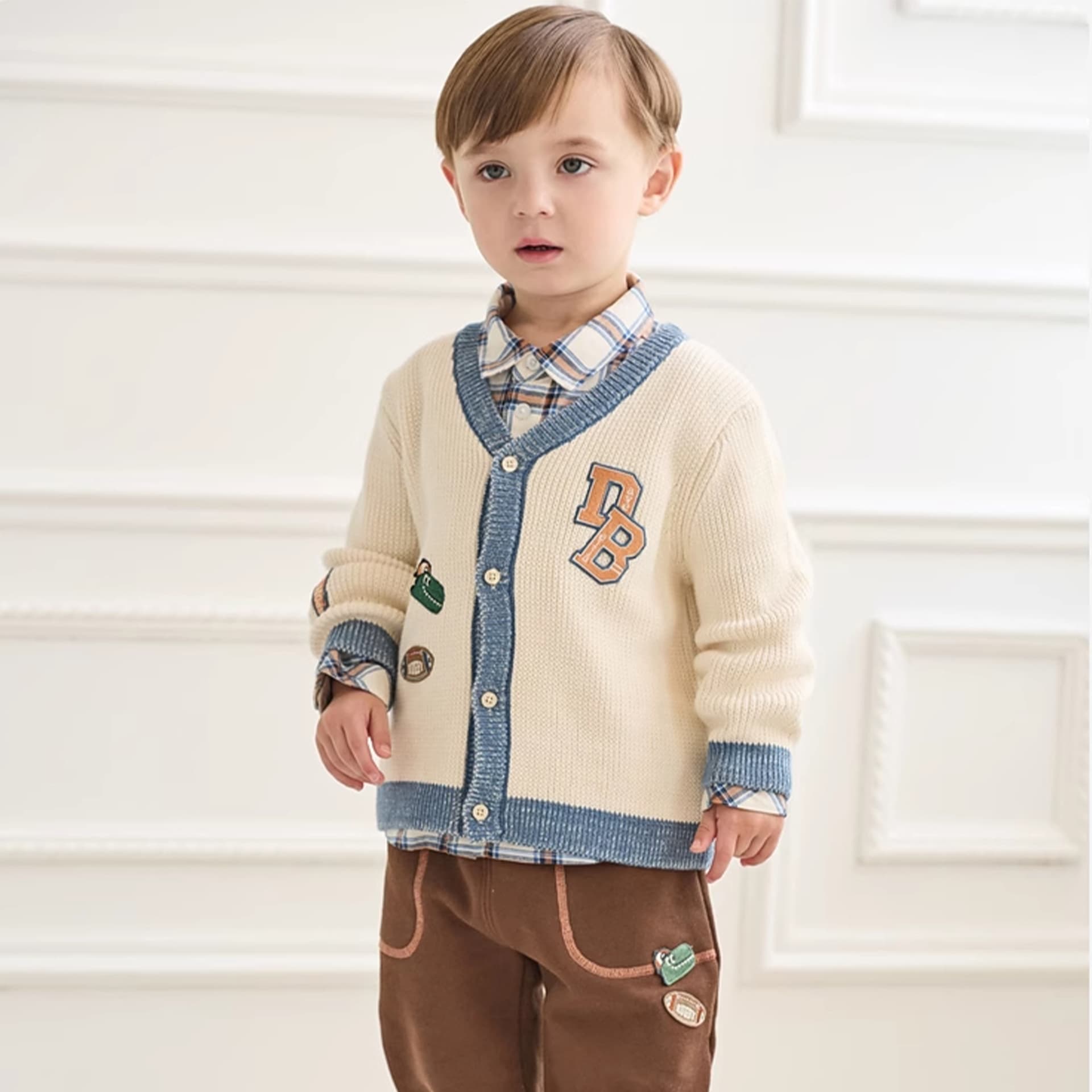 DAVE&BELLA Ecru Kids Свитера - изображение 3