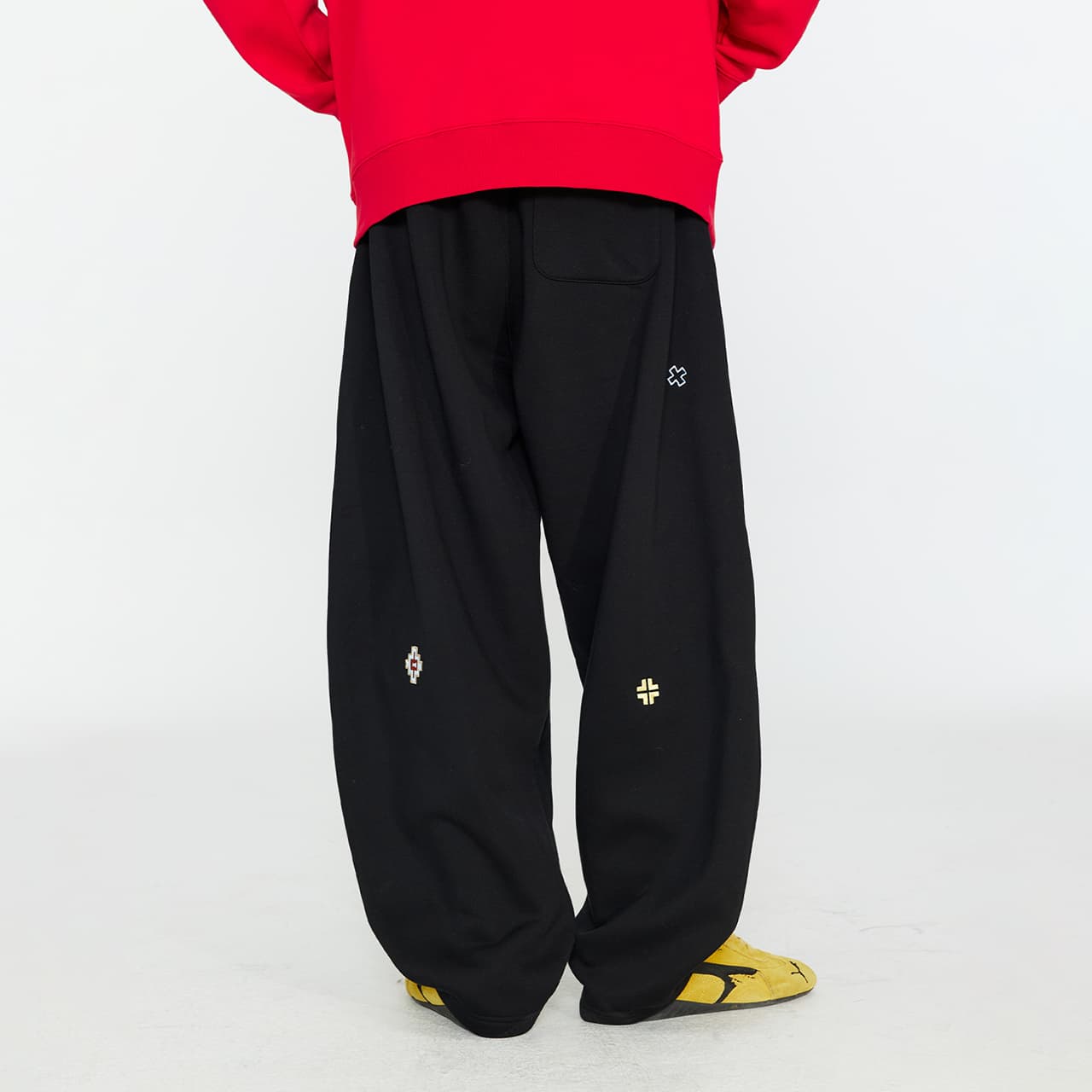 Штаны Guuka Черный мужской Повседневные брюки - изображение 4
