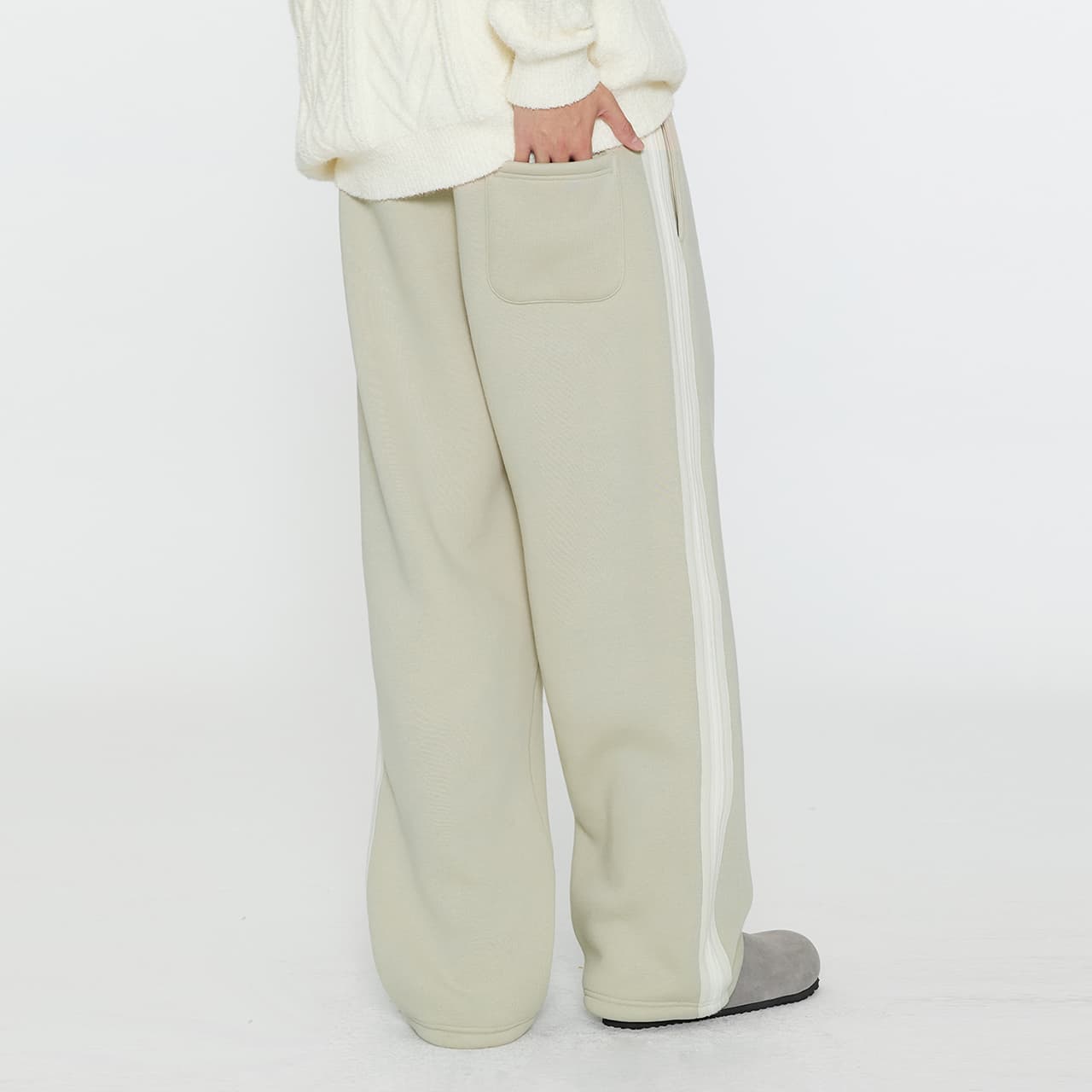 Штаны Guuka Light Apricot Unisex Casual Pants Guuka Светло-абрикосовые унисекс повседневные штаны - изображение 4