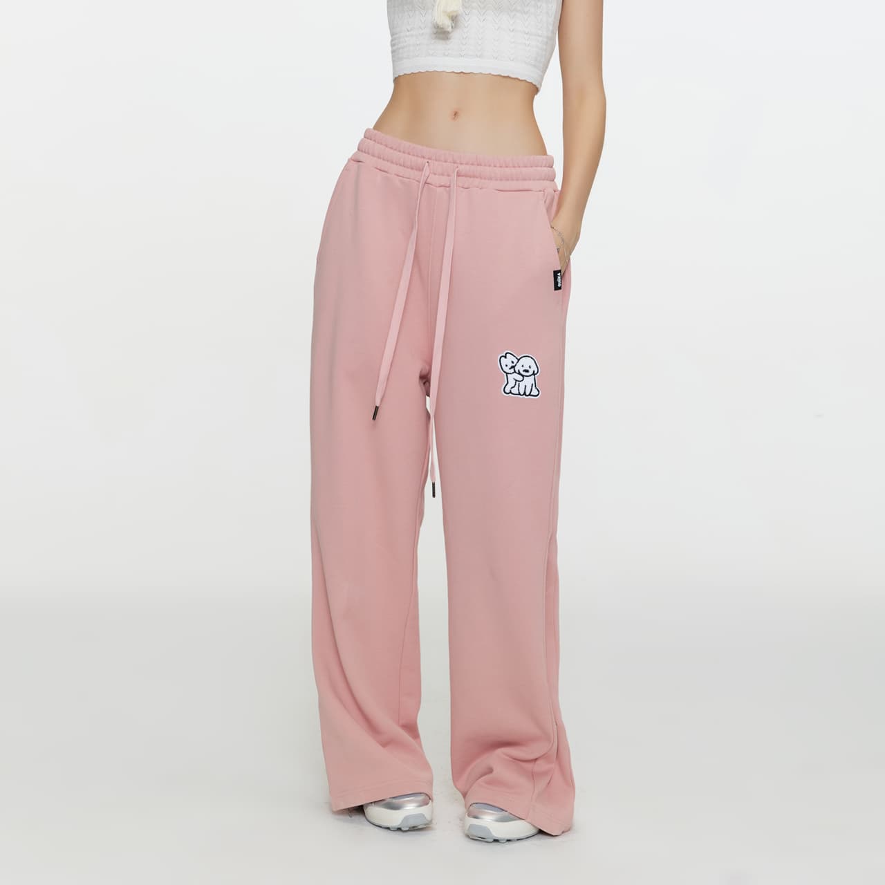 Штаны Guuka Casual Pants Unisex Dark Pink Guuka Повседневные Штаны Унисекс Темно-Розовый - изображение 6