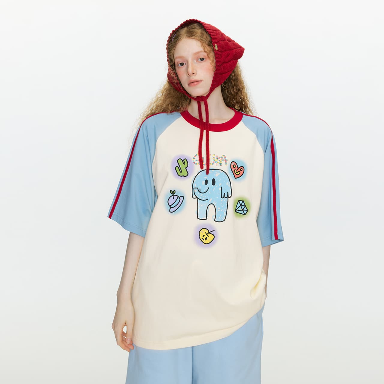 Футболка Guuka T-Shirt Унисекс Кремово-Белый - изображение 6