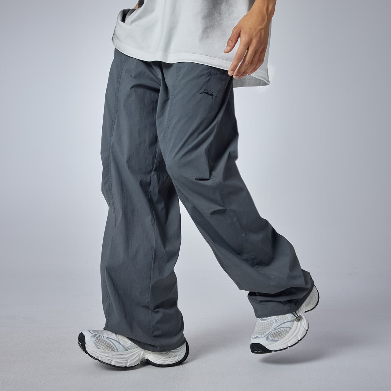 Штаны Guuka Gray Men's Casual Pants Guuka Серый Мужские Повседневные Брюки - изображение 6
