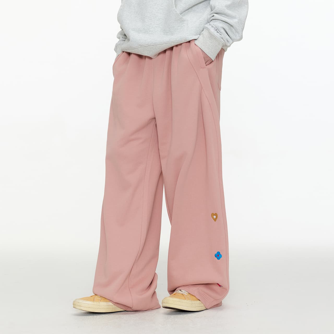 Штаны Guuka Pink Unisex Casual Pants Guuka Розовые Унисекс Повседневные Штаны - изображение 3