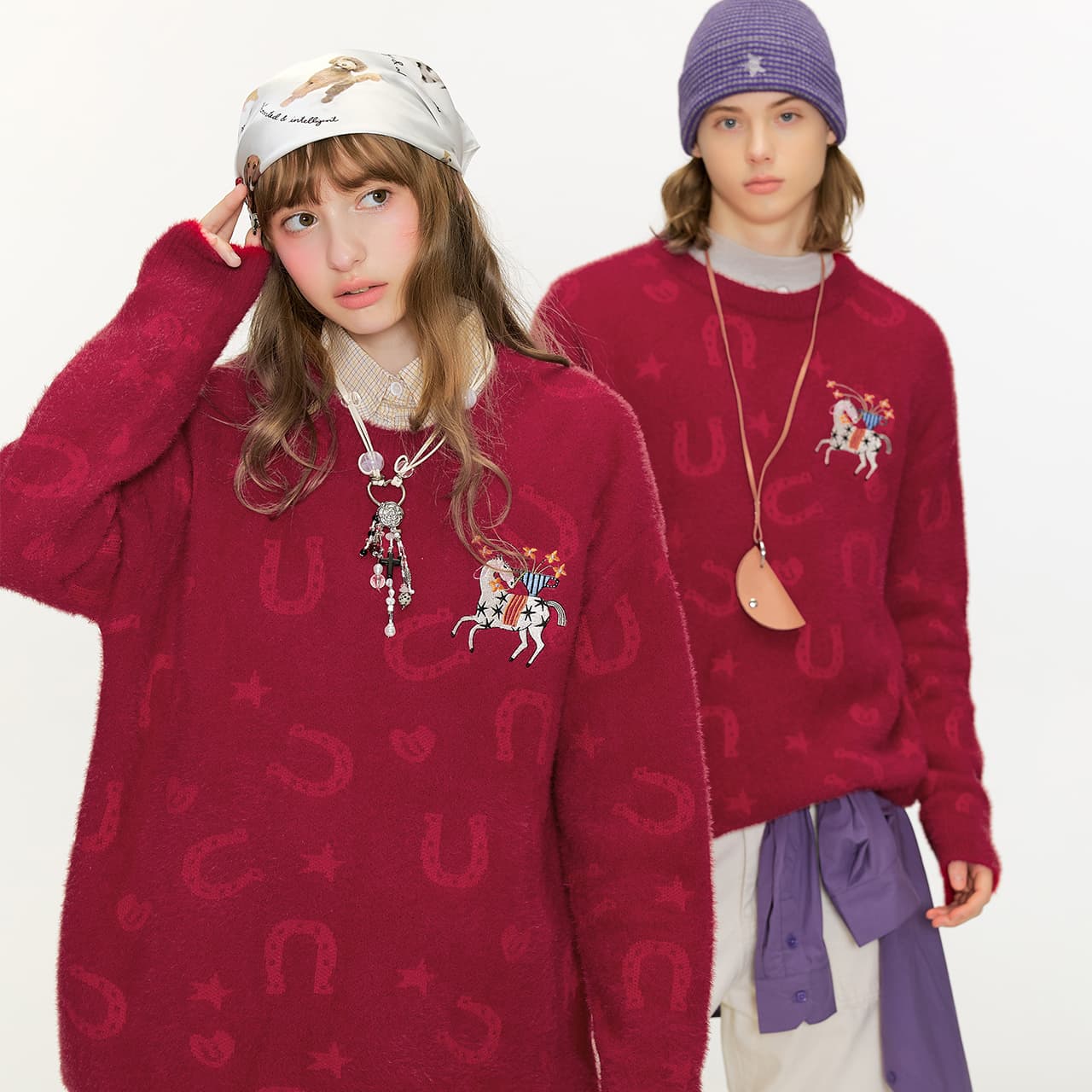 Кофта Guuka Red Unisex Свитеры - изображение 3