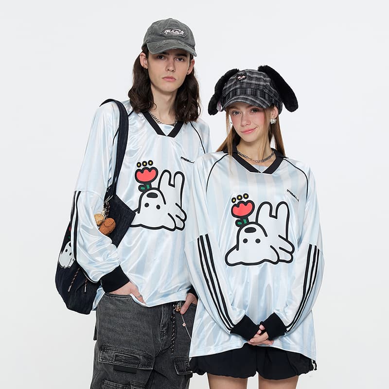 Футболка Guuka T-Shirt Унисекс Светло-Синий - изображение 3