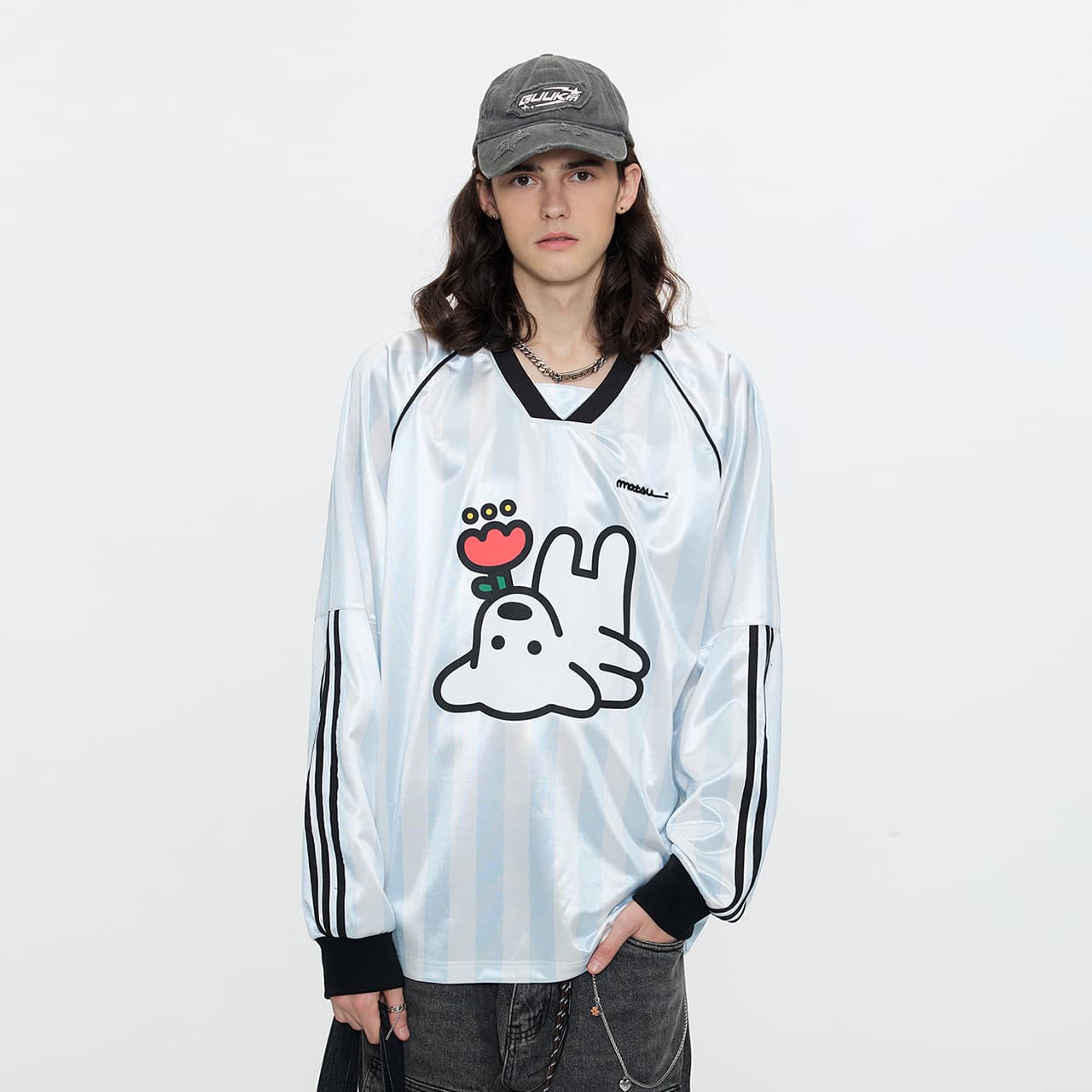 Футболка Guuka T-Shirt Унисекс Светло-Синий - изображение 6