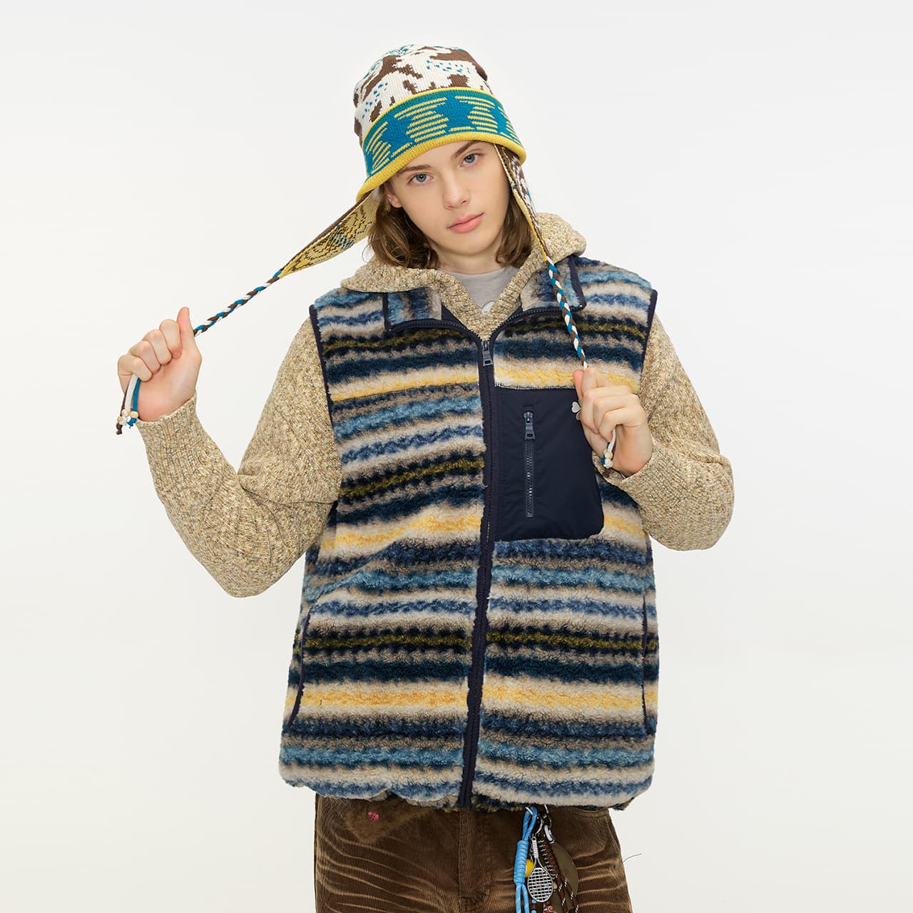 Жилет Guuka Blue Unisex Gilets - изображение 5