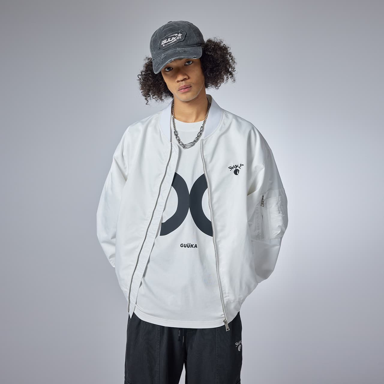 Бомбер Guuka oversize - изображение 8