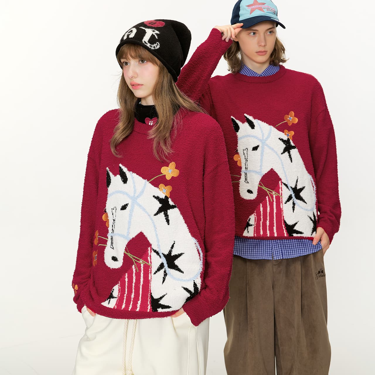 Кофта Guuka Red Unisex Свитеры - изображение 3