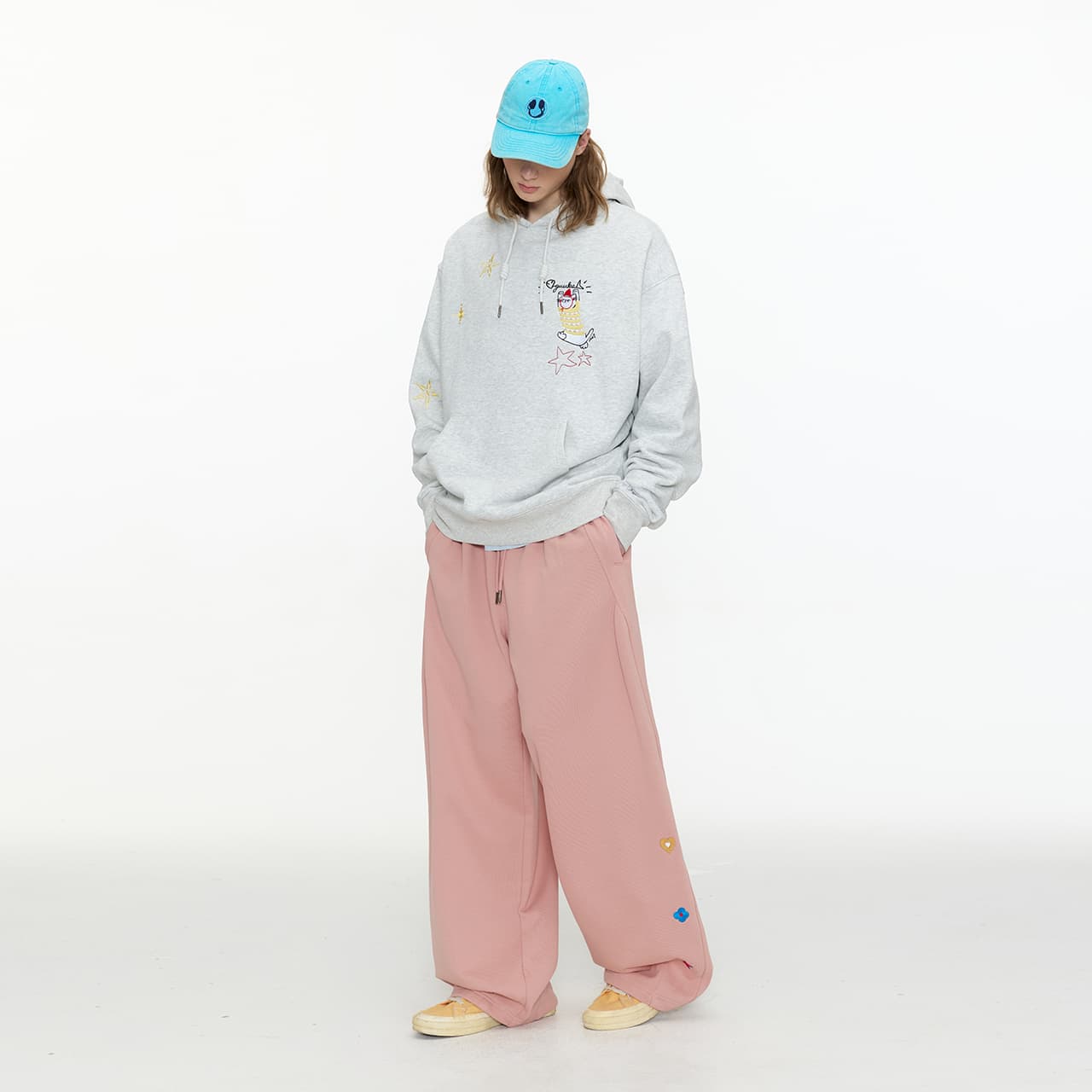 Штаны Guuka Pink Unisex Casual Pants Guuka Розовые Унисекс Повседневные Штаны - изображение 8