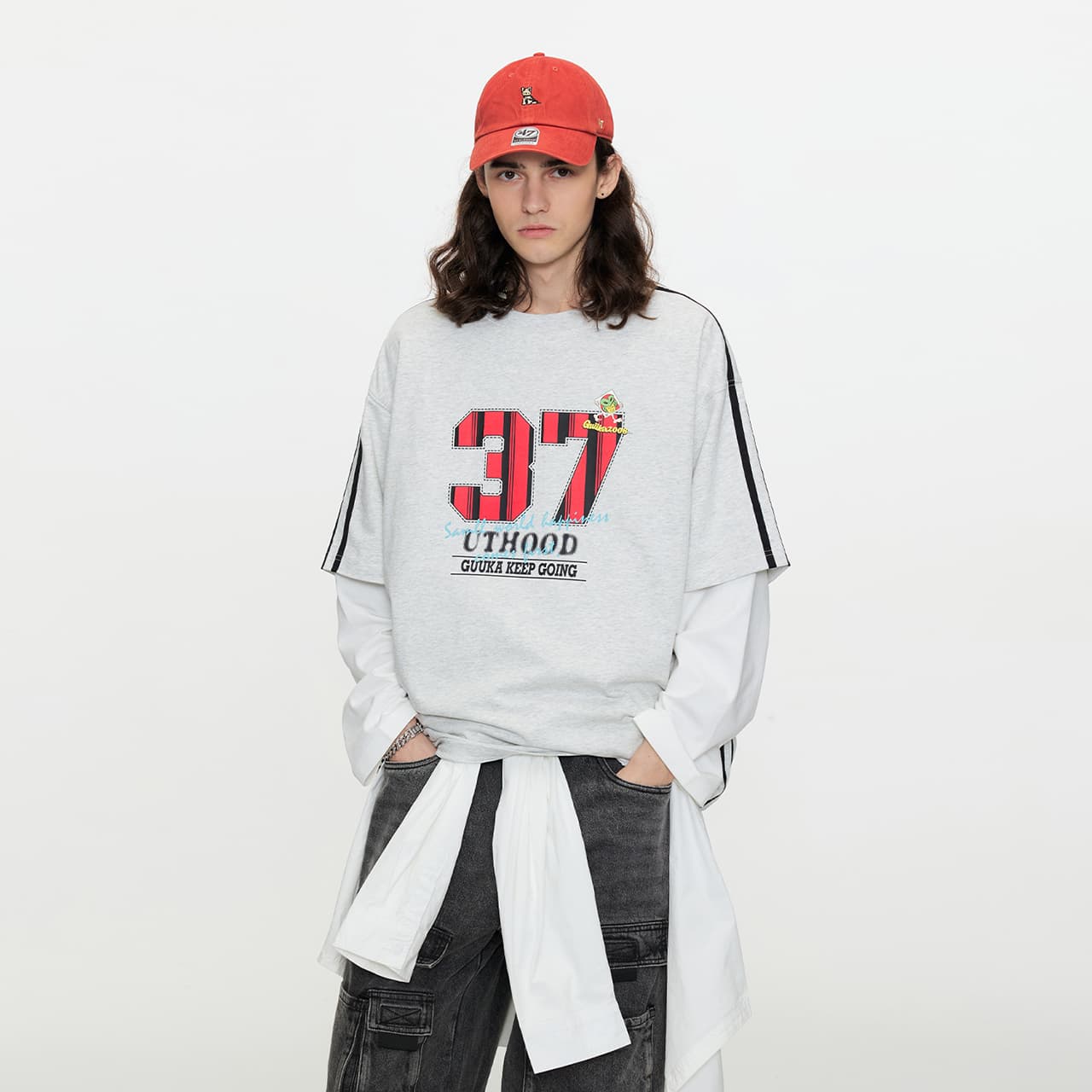 Футболка Guuka T-Shirt Унисекс Фотиния Серый - изображение 6