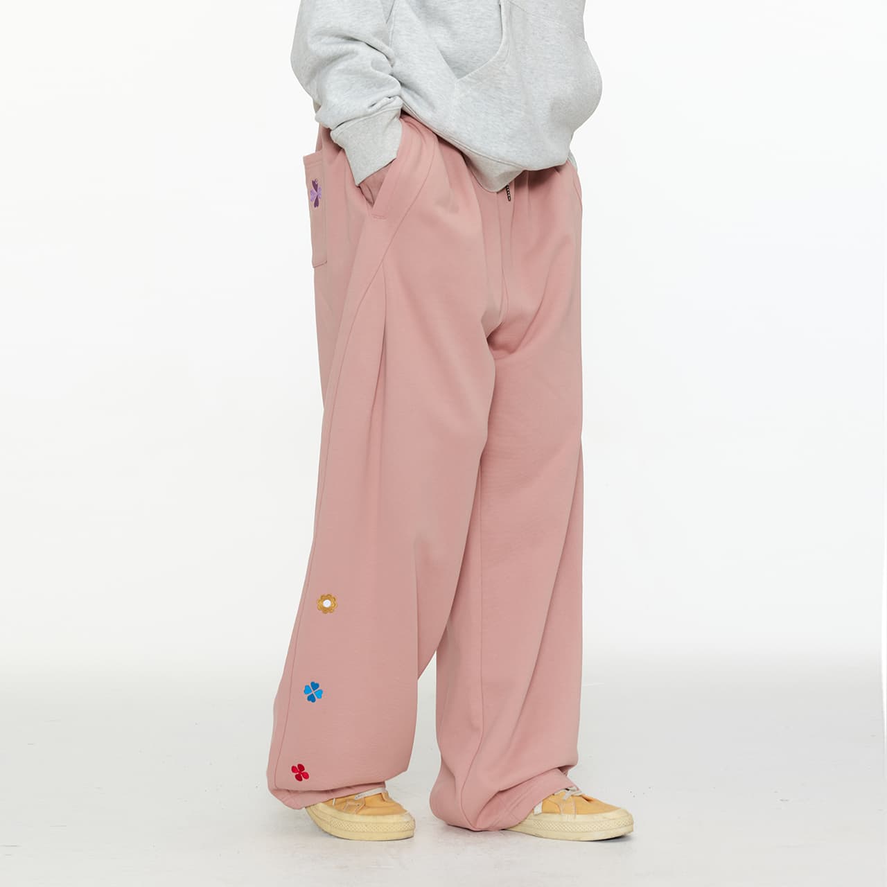 Штаны Guuka Pink Unisex Casual Pants Guuka Розовые Унисекс Повседневные Штаны - изображение 6