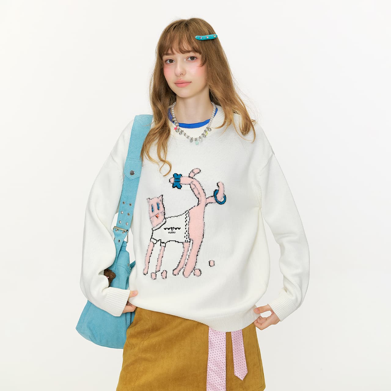 Кофта Guuka Белый Унисекс Свитеры - изображение 5