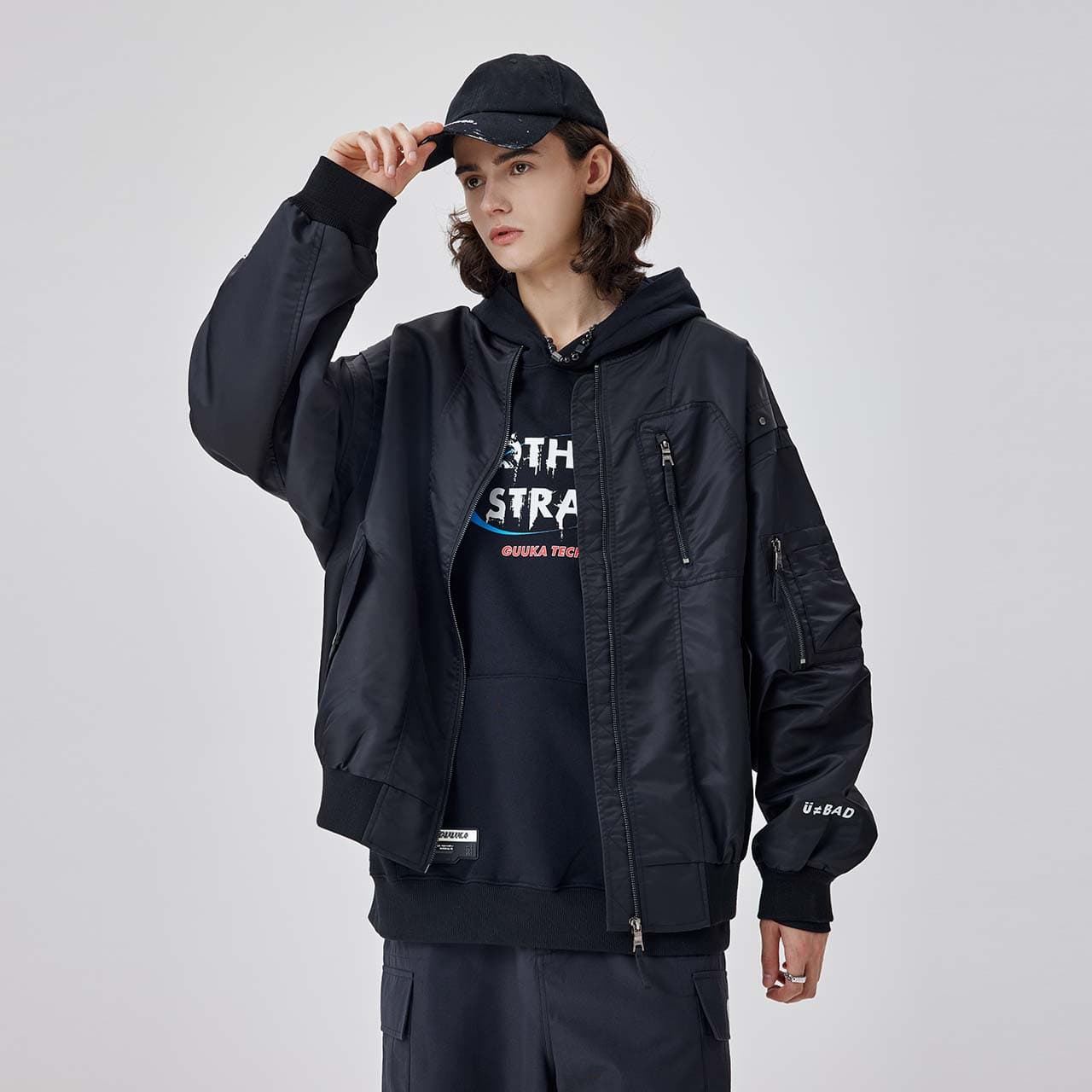 Куртка Guuka Pilot Jacket Black - изображение 6