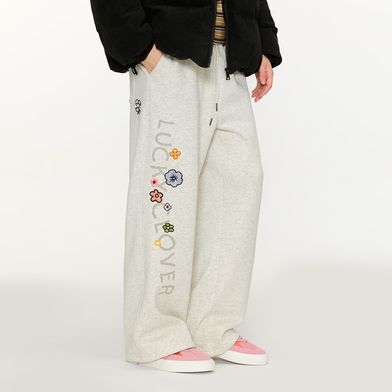 Штаны Guuka Light Photinia Gray Unisex Casual Pants Guuka Светло-Фотиния Серый Унисекс Повседневные Штаны - изображение 3