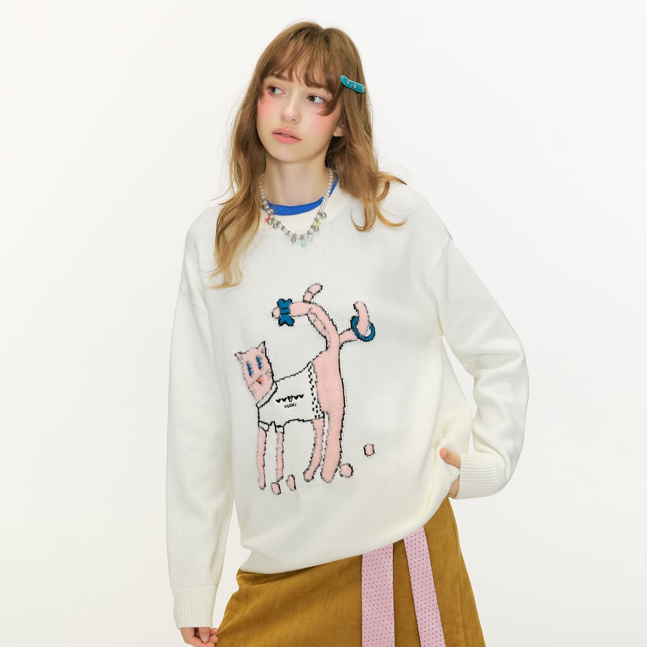 Кофта Guuka Белый Унисекс Свитеры - изображение 7