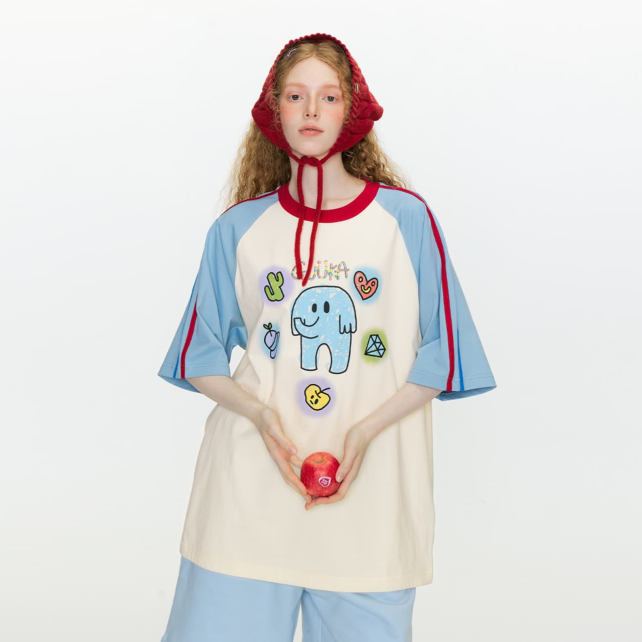 Футболка Guuka T-Shirt Унисекс Кремово-Белый - изображение 3
