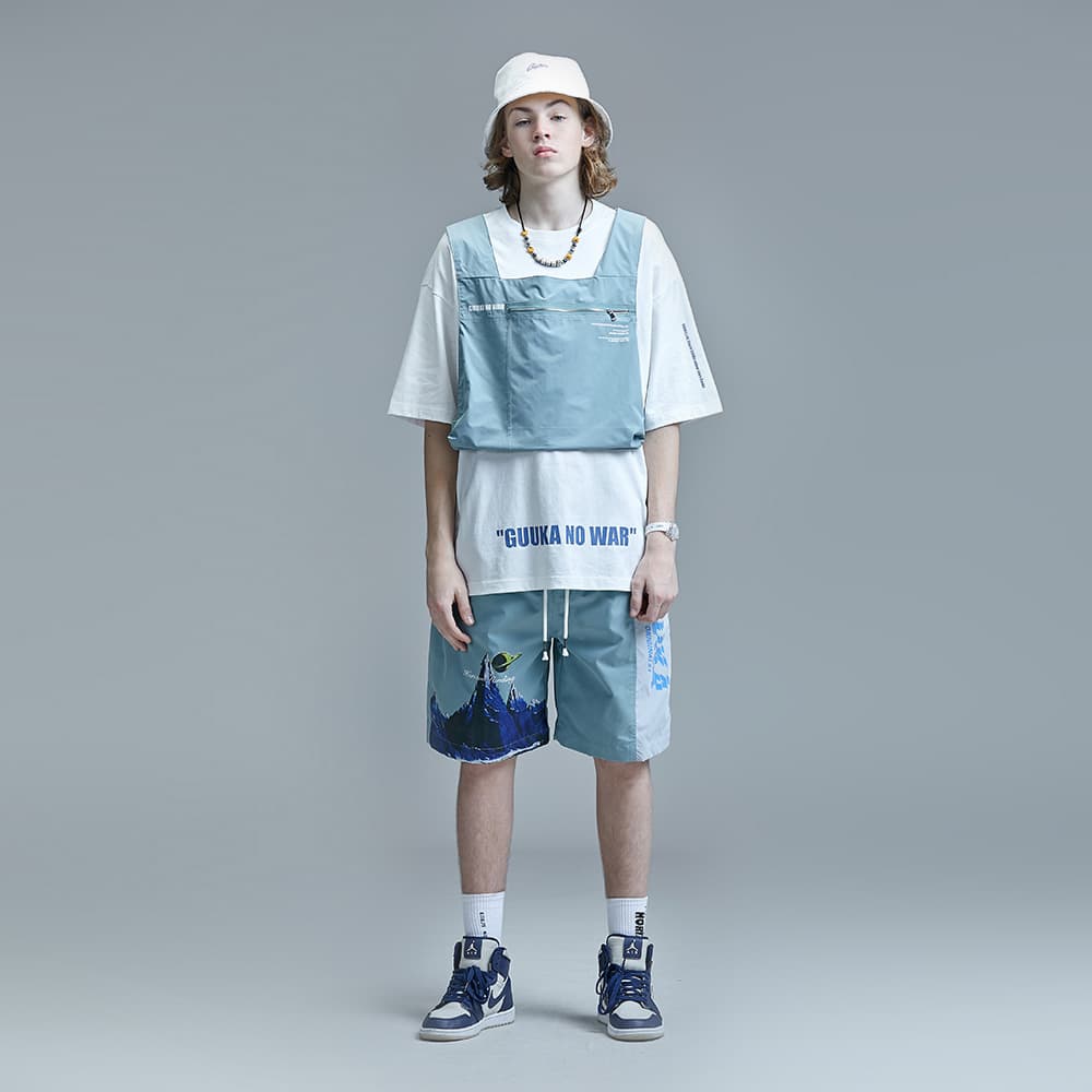 Шорты Guuka Light Green Men's Casual Shorts Guuka Светло-зеленые Мужские Повседневные Шорты - изображение 3