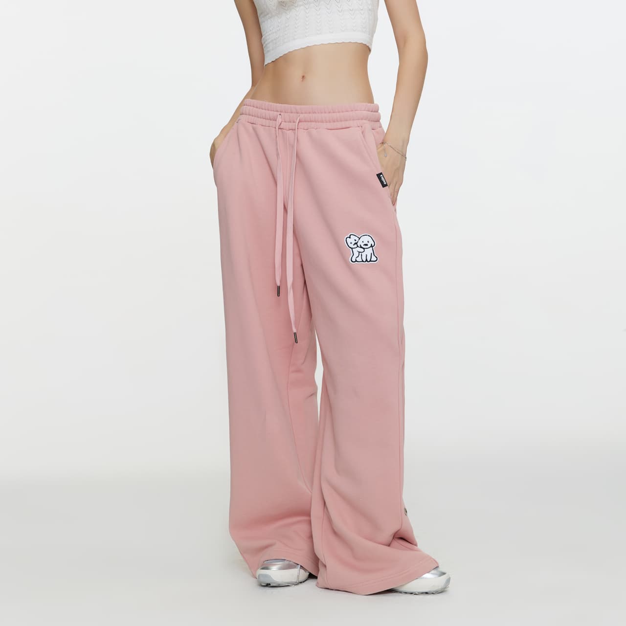Штаны Guuka Casual Pants Unisex Dark Pink Guuka Повседневные Штаны Унисекс Темно-Розовый - изображение 3