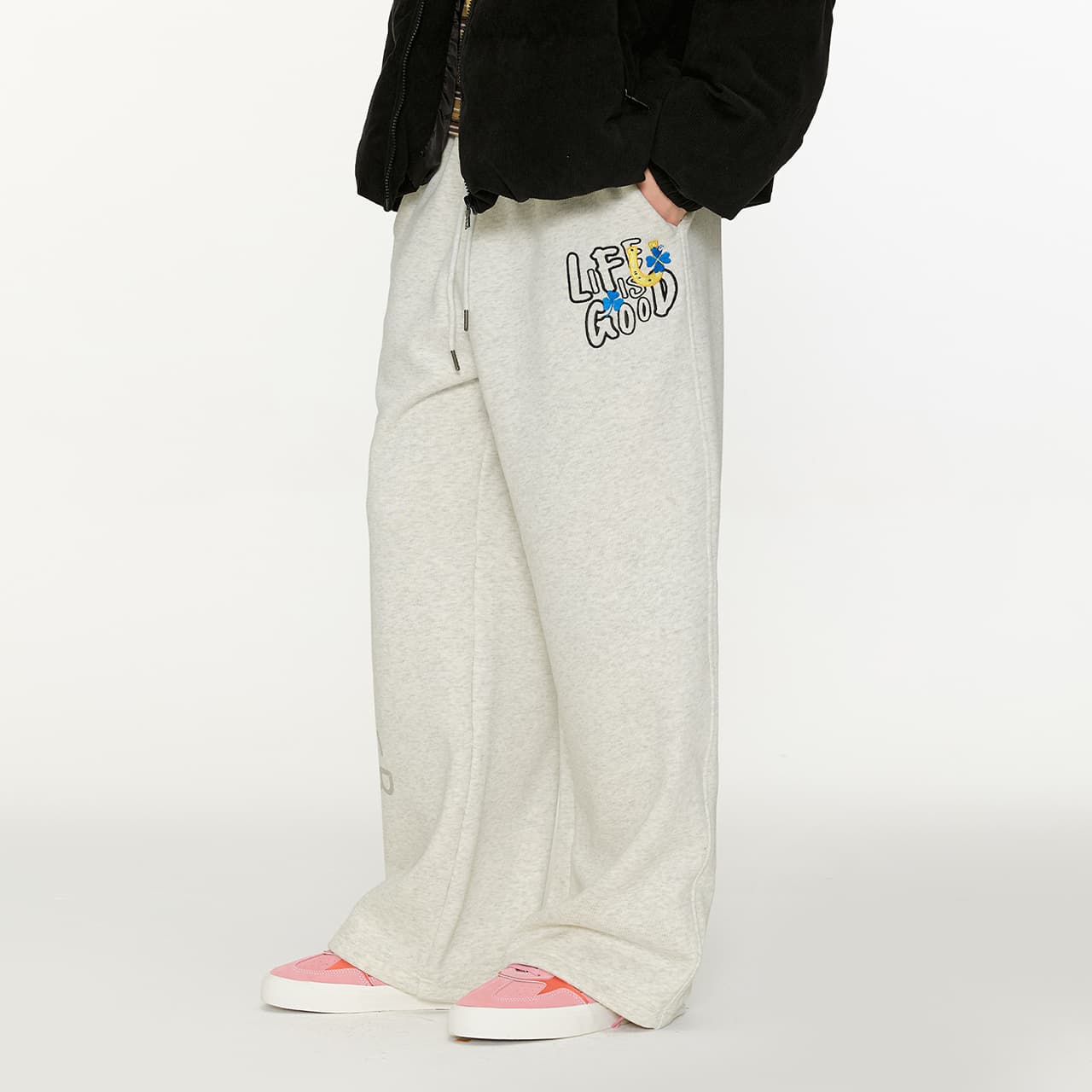 Штаны Guuka Light Photinia Gray Unisex Casual Pants Guuka Светло-Фотиния Серый Унисекс Повседневные Штаны - изображение 7