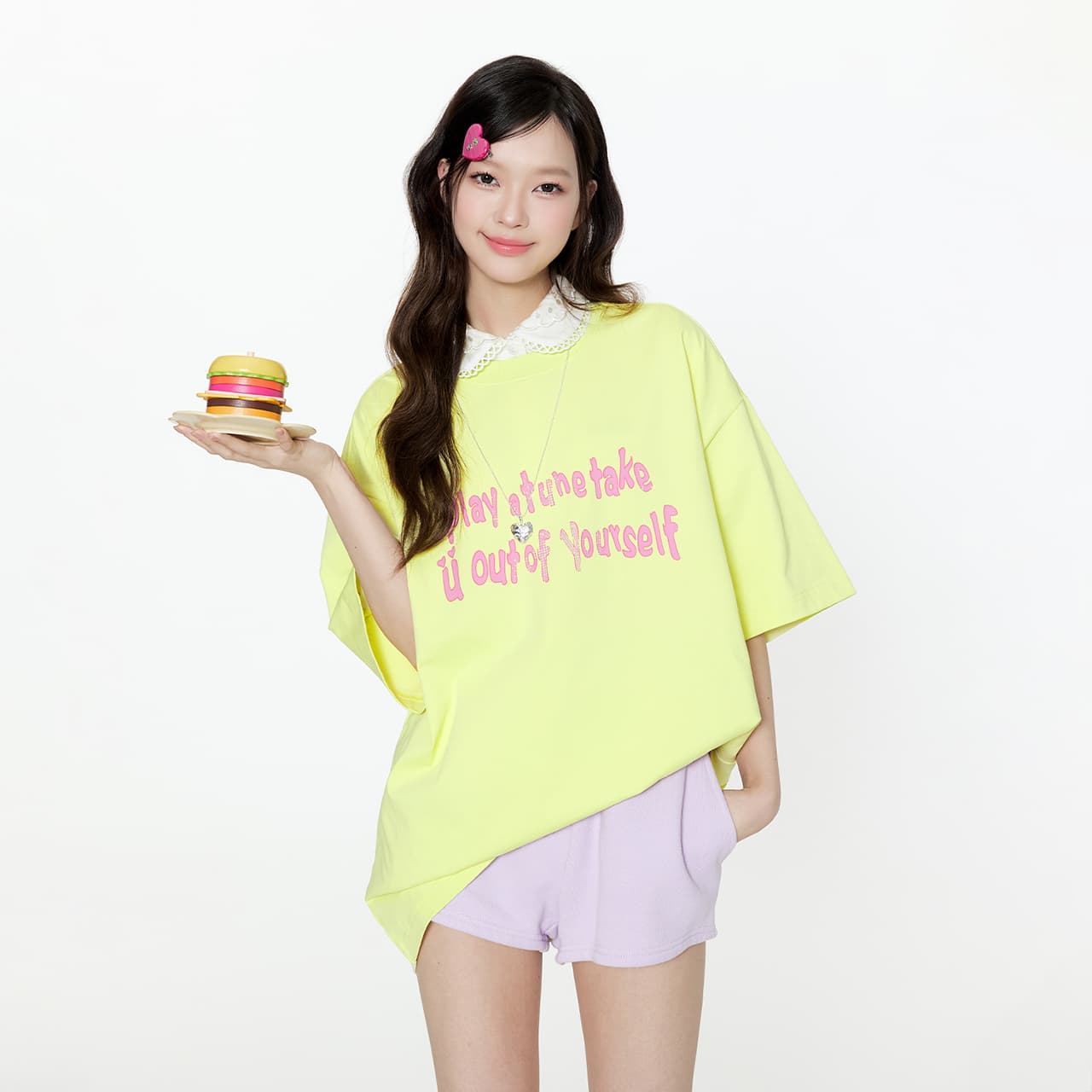 Футболка Guuka T-Shirt Унисекс Неоново-Желтый - изображение 3