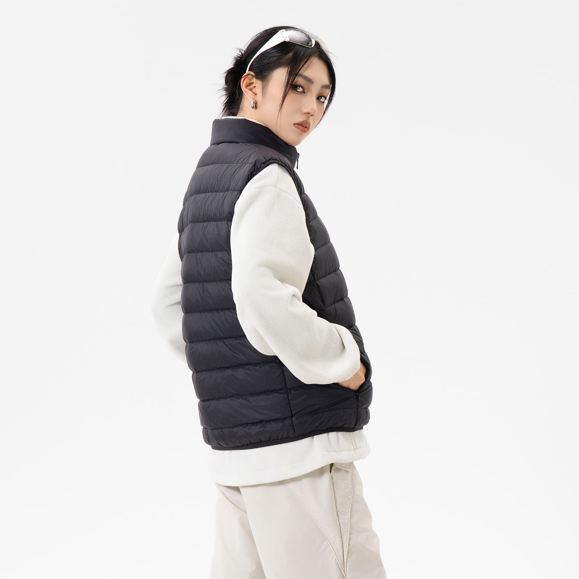 Куртка Kawasaki Unisex Down Vests Кавасаки Унисекс Пуховые жилеты - изображение 7