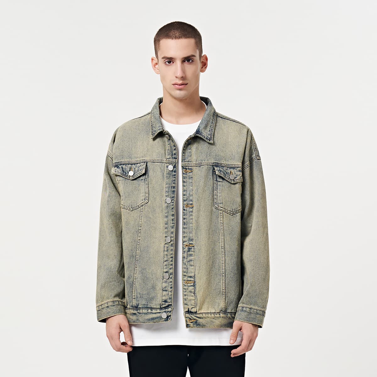 Джинсовая куртка YearnObtainRainbow Denim Jacket - изображение 4