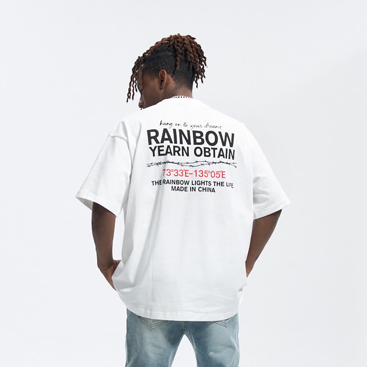 Футболка YearnObtainRainbow T - изображение 6
