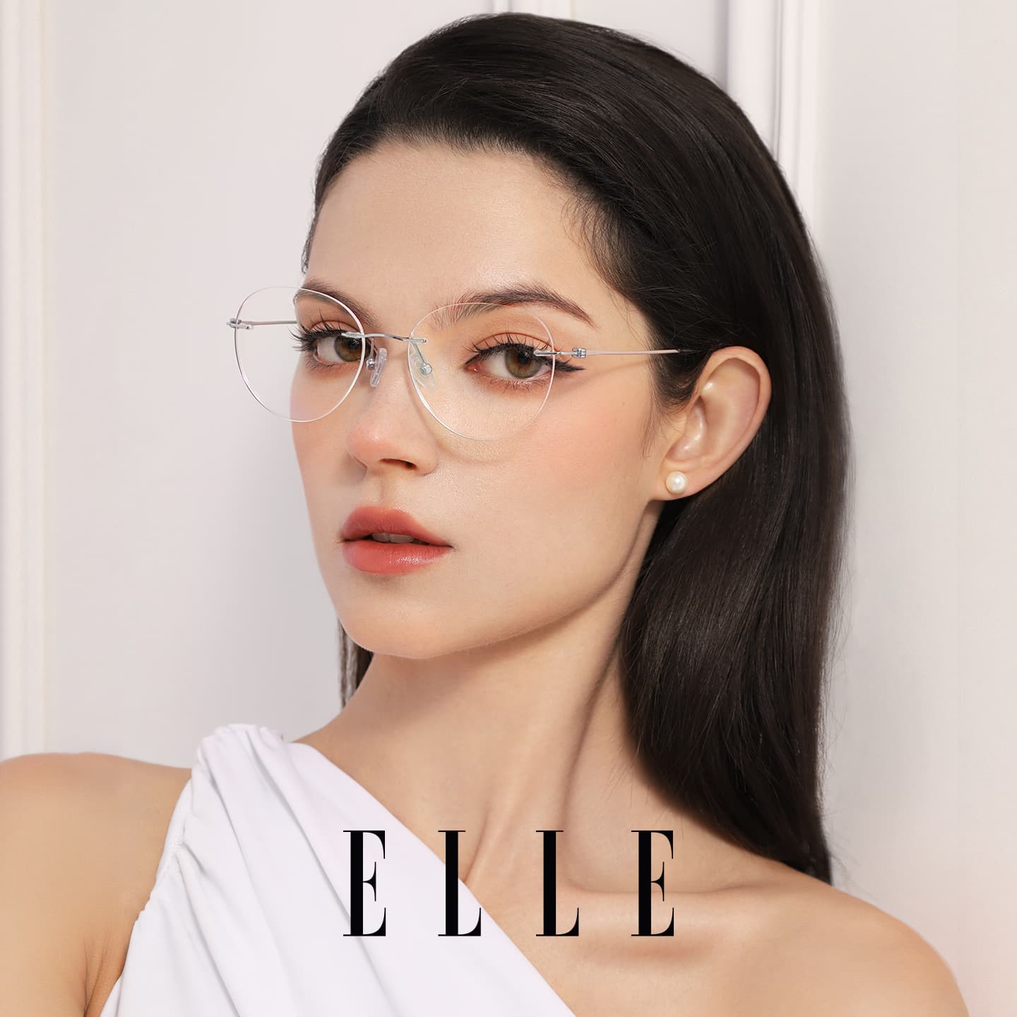 Оправа ELLE Титановый сплав Optical Frame Унисекс - изображение 2
