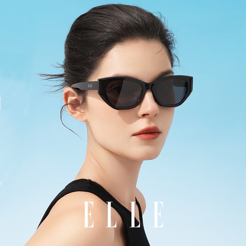 Солнцезащитные очки ELLE Сосуд Кошачий глаз Солнцезащитные очки Женские - изображение 4