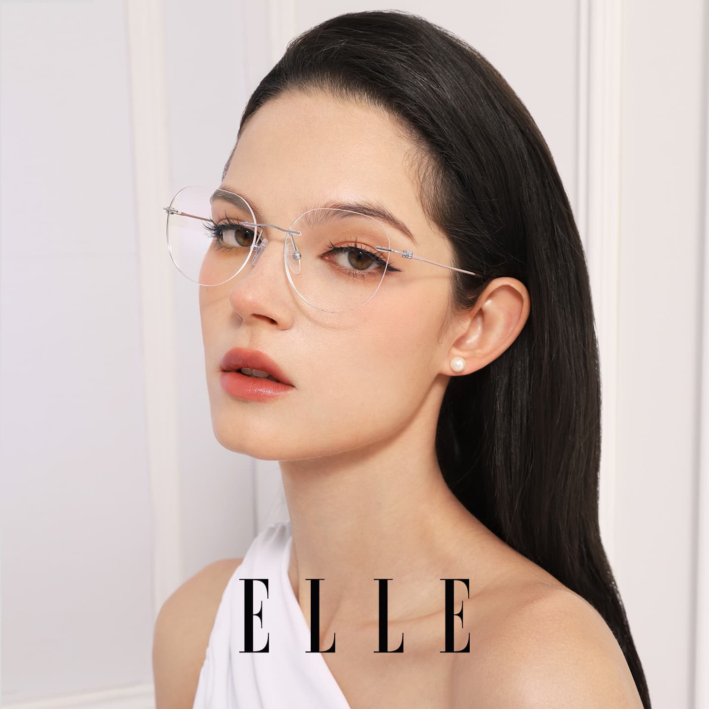 Оправа ELLE Квадратные Оправы для Очков Унисекс - изображение 2