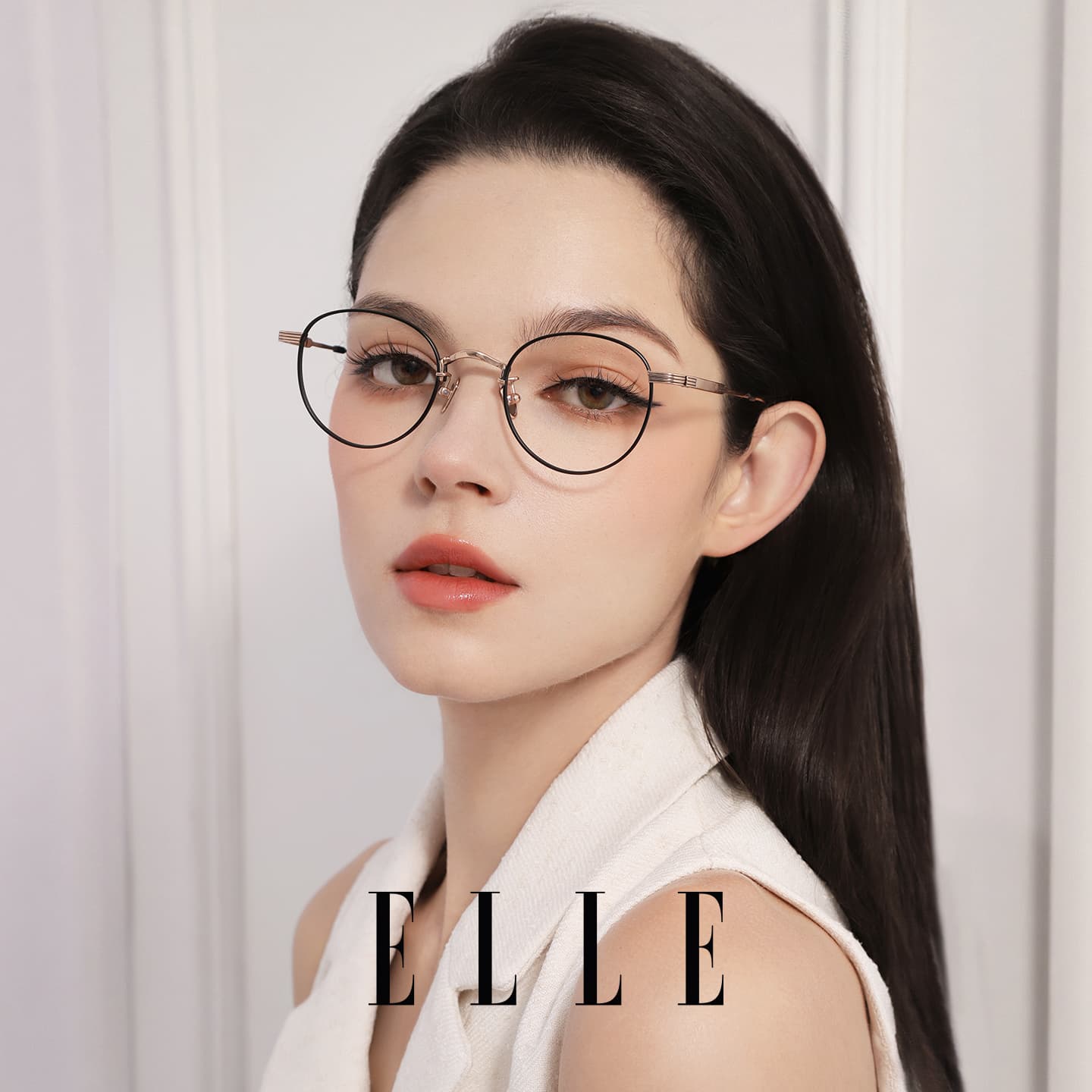 Оправа ELLE Круглые Оправы для Очков Женские - изображение 1