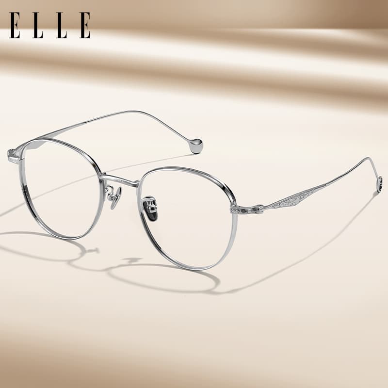 Оправа ELLE Титановый сплав Оправы для очков Унисекс - изображение 3