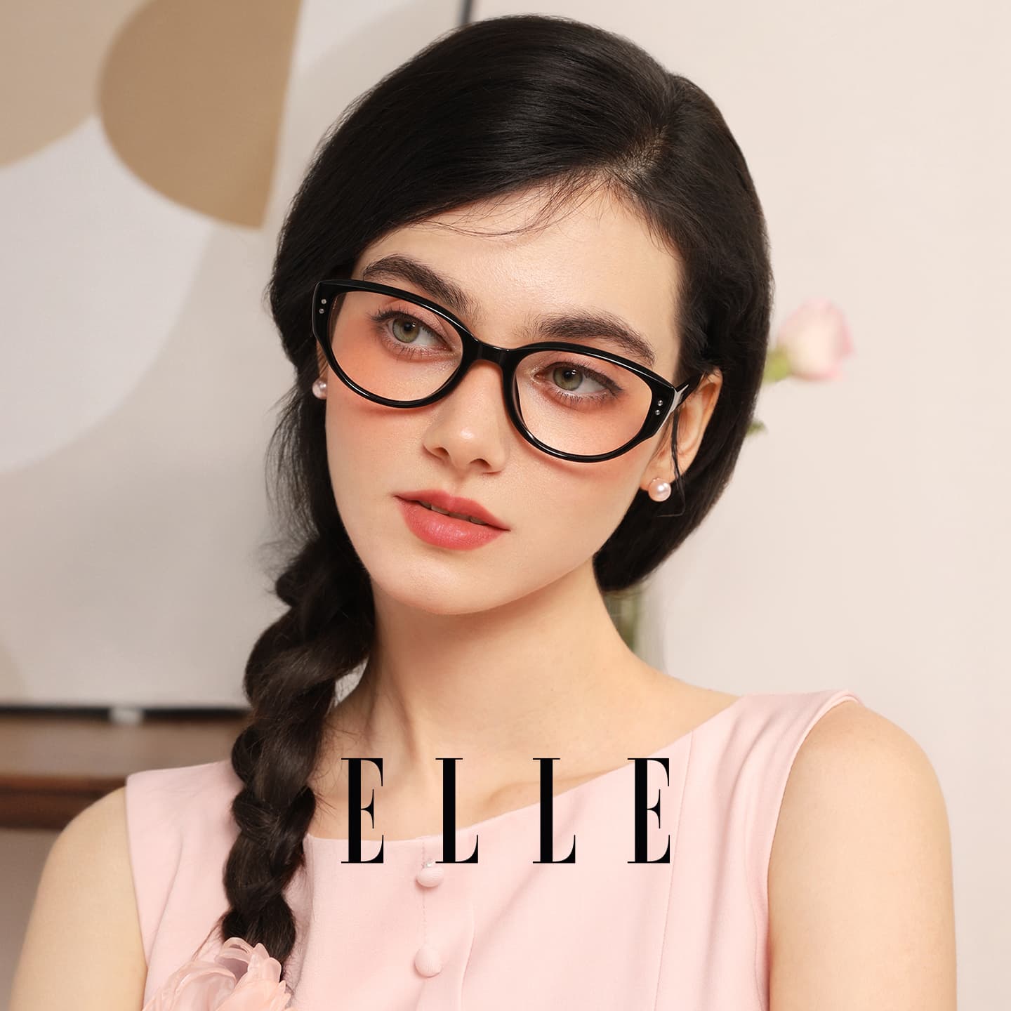 Оправа ELLE Кошачий глаз Оправы для очков Унисекс - изображение 2