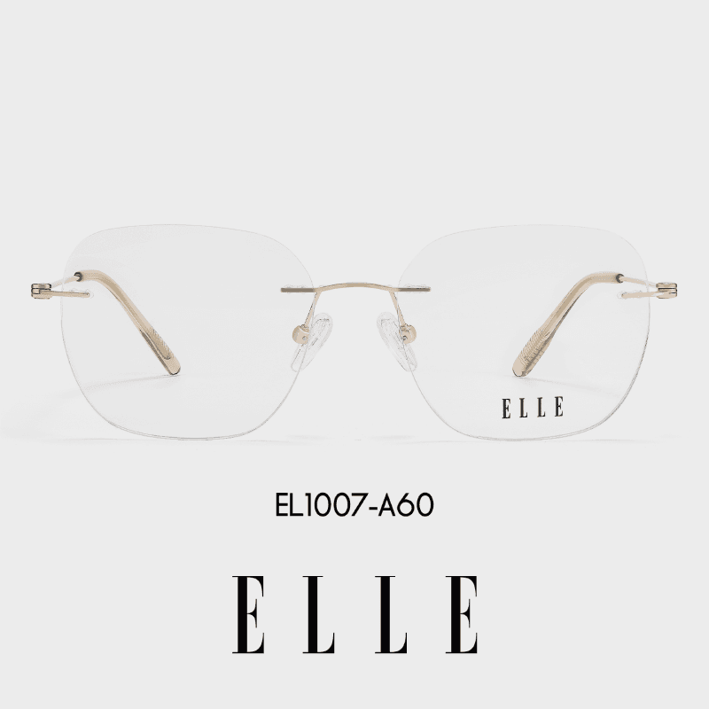 Оправа ELLE Титановый сплав Квадратные оправы для очков Унисекс - изображение 6