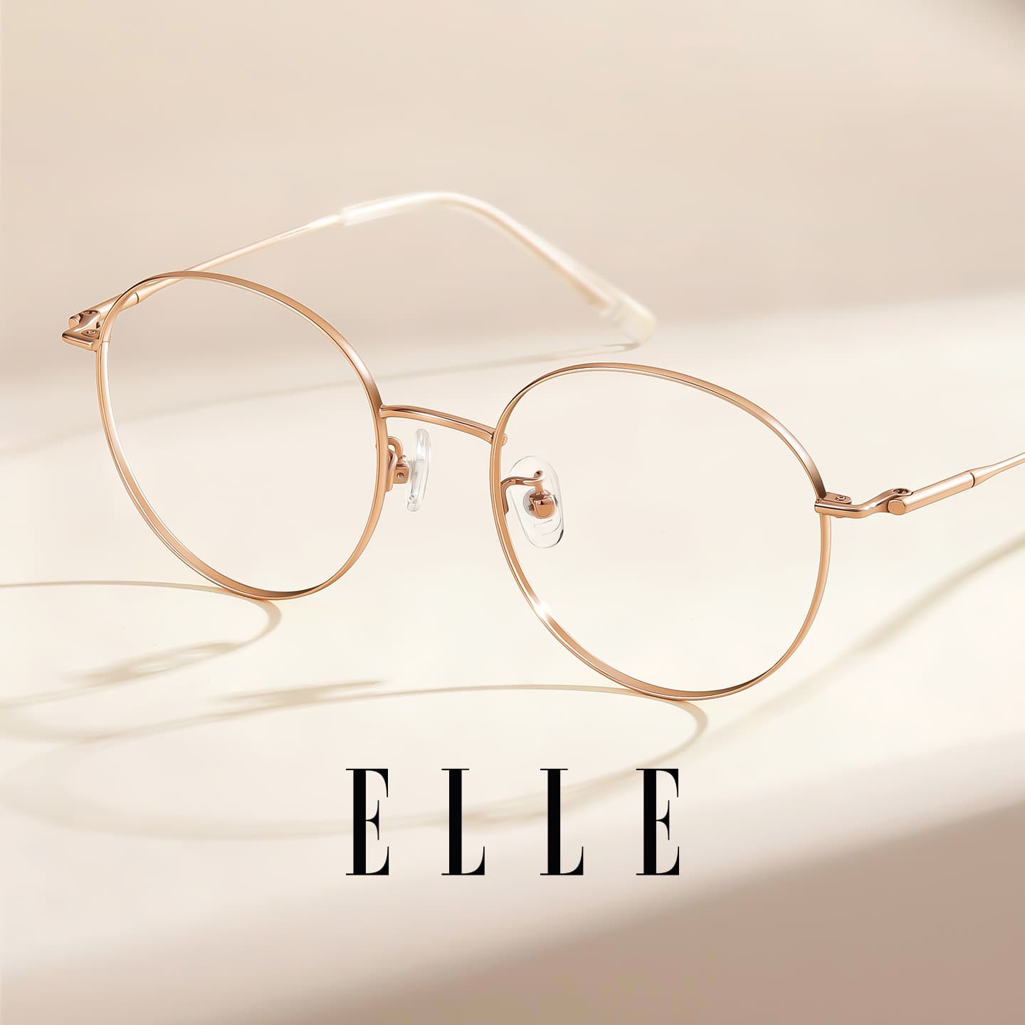 Оправа ELLE Титановый сплав Круглые Очки с диоптриями Унисекс - изображение 2