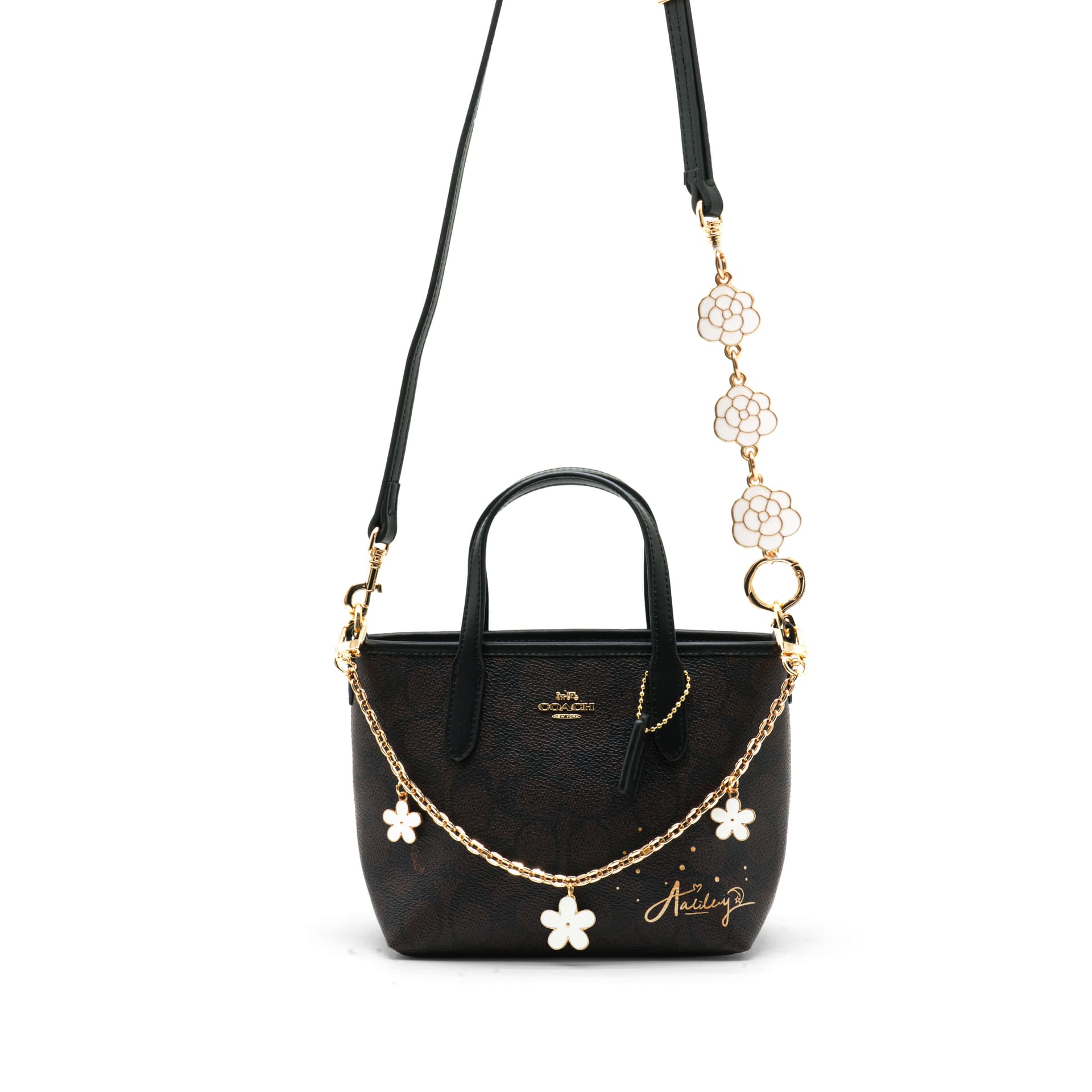Сумка Coach City 15 Black Tote - изображение 3