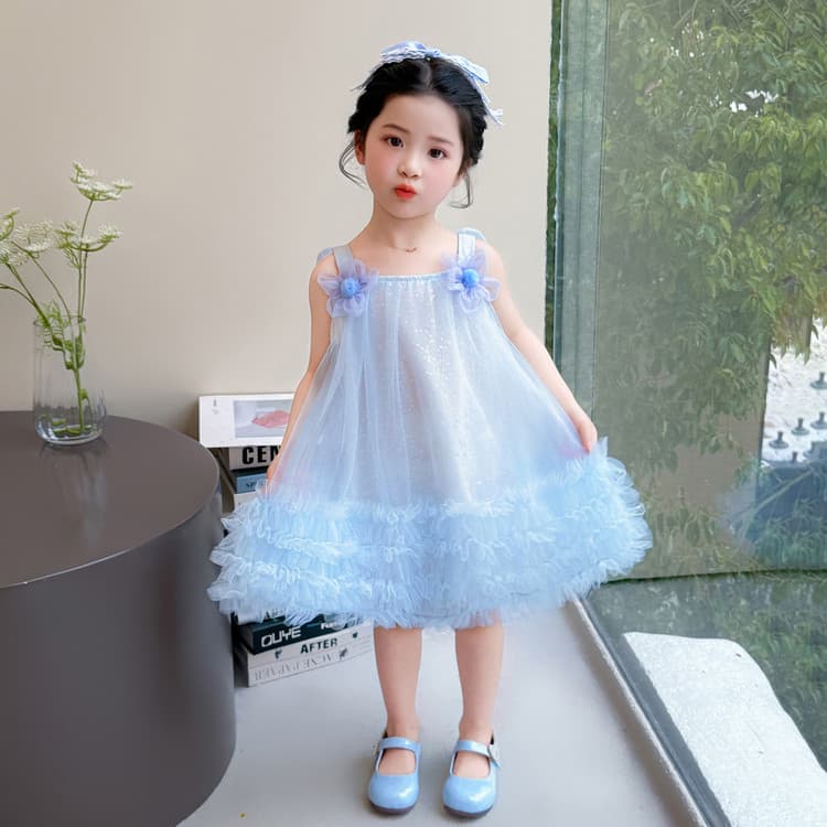 PIERRE CARDIN Blue Kids Платья - изображение 4