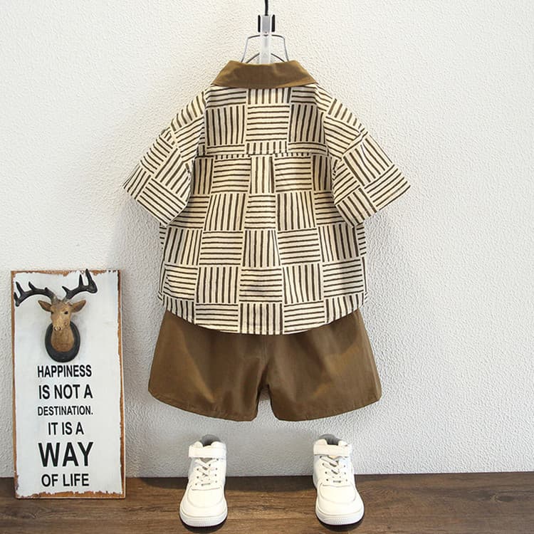 PIERRE CARDIN Хаки Kids Повседневные спортивные костюмы Наборы - изображение 2