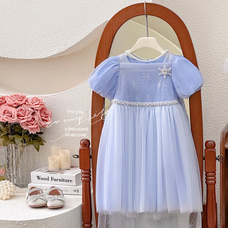 PIERRE CARDIN Blue Kids Платья - изображение 4