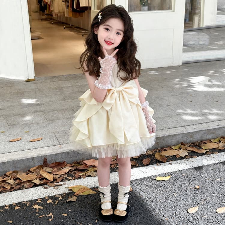 PIERRE CARDIN Абрикос Юбка Kids Платья - изображение 2