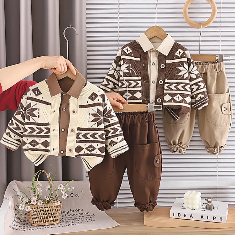 PIERRE CARDIN Повседневный Спортивный Комплект из 3-х Штанов для Детей - изображение 3