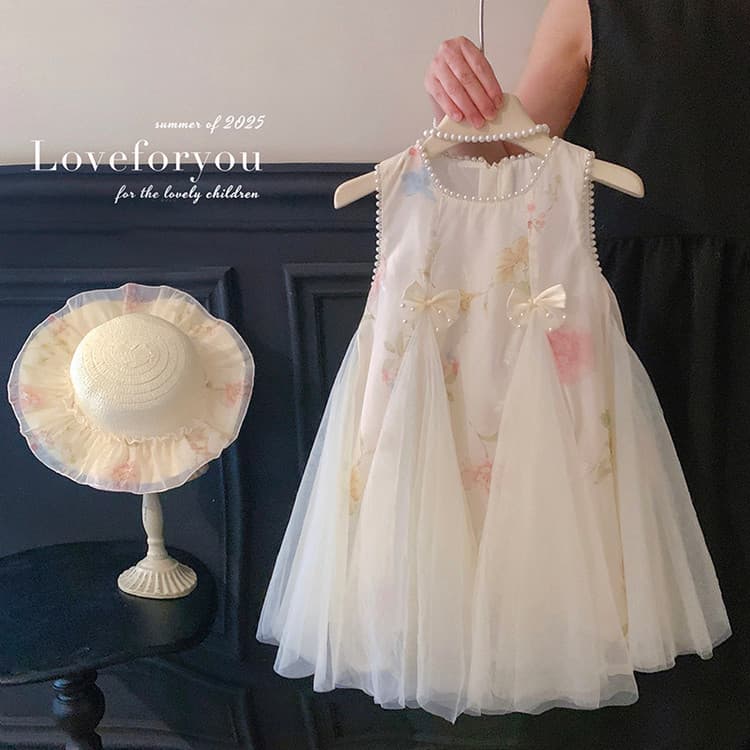 PIERRE CARDIN Ecru Kids Платья - изображение 2