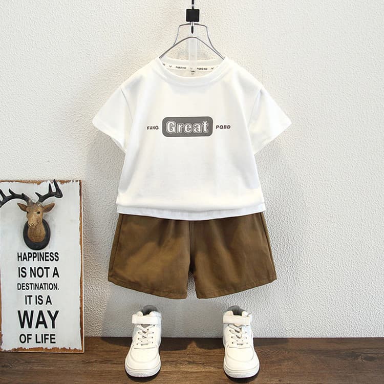 PIERRE CARDIN Хаки Kids Повседневные спортивные костюмы Наборы - изображение 4